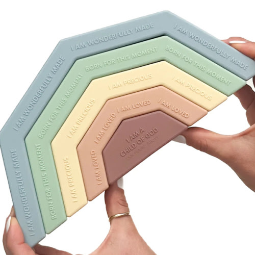 Noah's Rainbow Silicone Toy – OUR HOUSE ABOVE