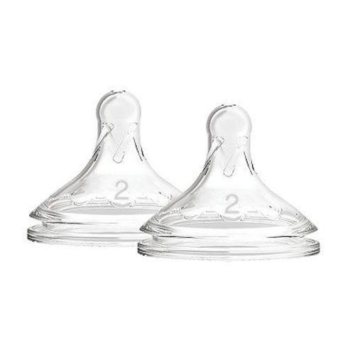 Dr. Brown's Level 3 Nipple Wide Neck Nipple 2-Pack