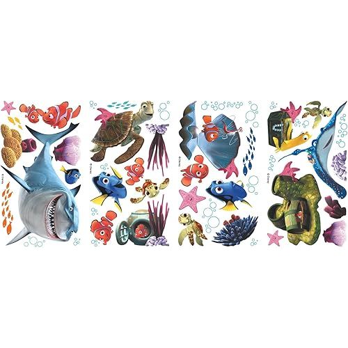 RoomMates Disney Pixar Finding Nemo Peel and Stick Wall Decals , RMK2059SCS