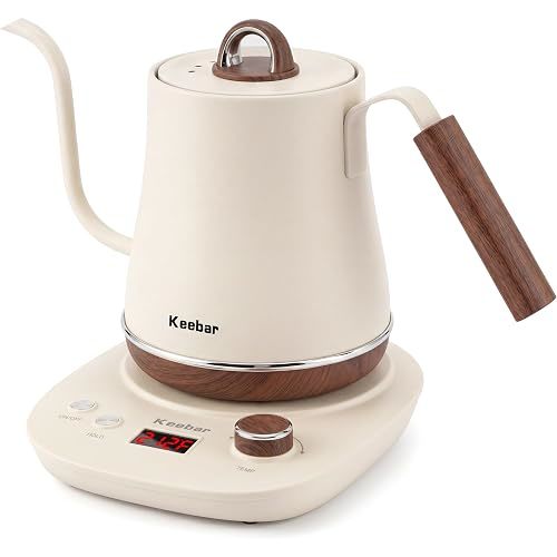 Electric Kettle, 1.0L1000W Quick Heating Gooseneck Kettles