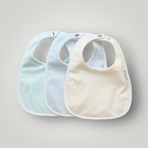 Waterproof Bib Pack Classic or Bandana - - Ocean Cloud Pointelle