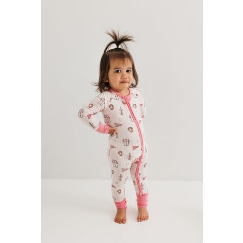 Baseball Zipper Romper, 9-12M