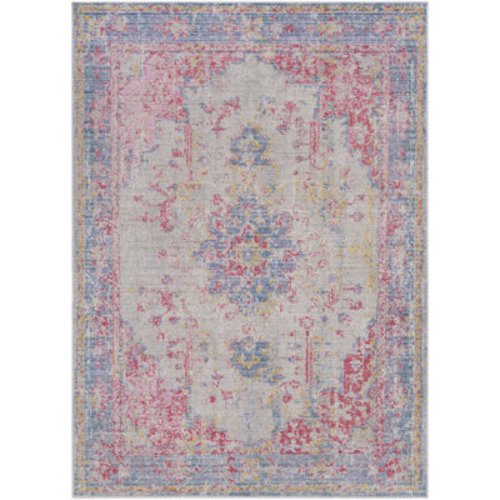 Mistana™ Hillsby Oriental Area Rug in Teal/Beige | Wayfair