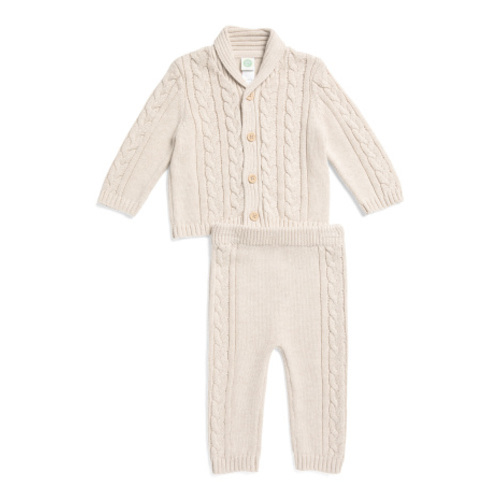 Newborn Boys 2pc Cable Knit Sweater And Pants Set | Kids' Winter Shop | T.J.Maxx