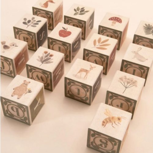 Watercolor ABC Blocks