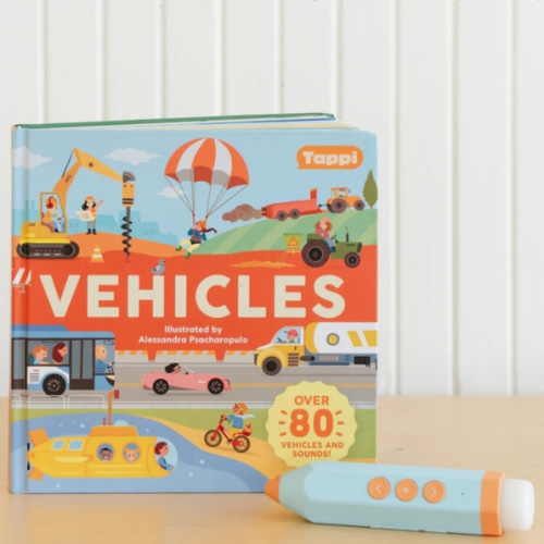 Tappi | “Vehicles” Interactive Book for Play Pen