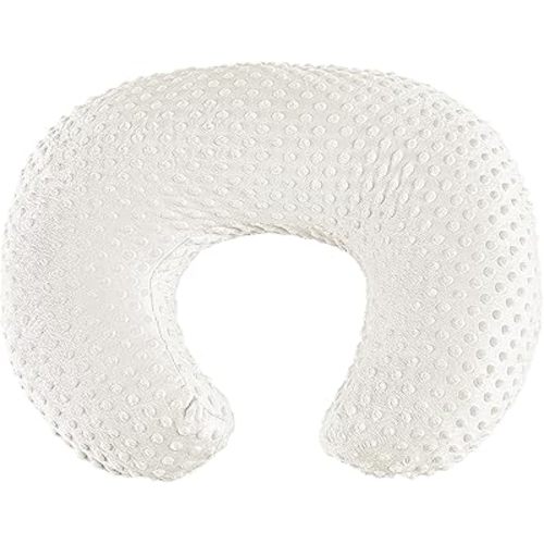 Nursing Pillow for Bottle and Breastfeeding, Ergonomic Comfort Nursing Essentials for Mom and Baby, Feeding Support Pillow with Removable Cover, Easier and Healthier Nursing (White)