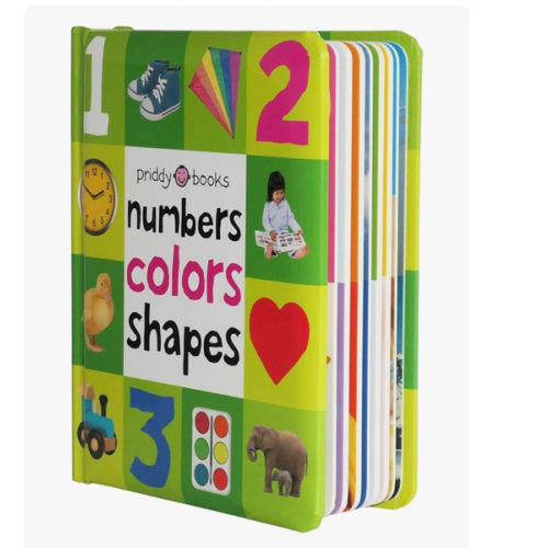 First 100 Numbers, Colors, Shapes: A padded book―perfect for little hands to hold