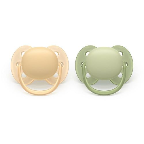 Philips Avent Ultra Soft 2-Pack Pacifiers 6-18 Months