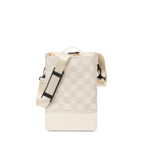 Bogg Brrr Half Cooler - Checkered Coconut/ Mushroom – boggbag.myshopify.com