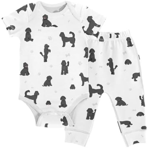 Baby Clothes Set Infant Bodysuits Pants Sets 0-24M For Boys Girls