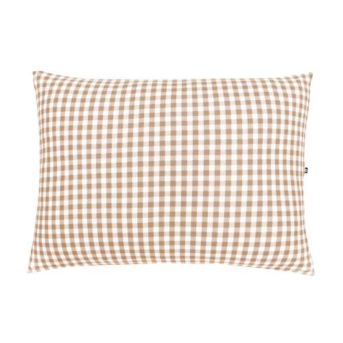 Standard Pillowcase in Gingham Bisque