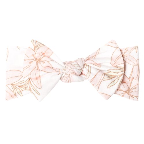 Knit Headband Bow - Kiana
| Copper Pearl