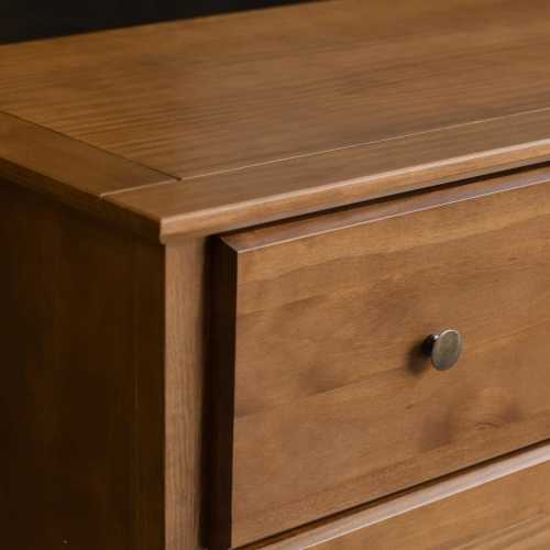 Grain Wood Furniture Shaker-style 6-drawer Solid Wood Dresser