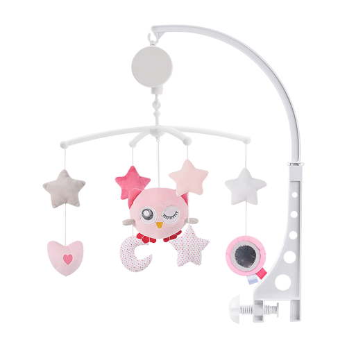 Kids Rattle with Music and Night Lights, Mobile for Crib with Rotation, Baby Bed Rattle Children 0-1 Year Old Music Rotating Bbedside,Remote Control, Projection Clearance