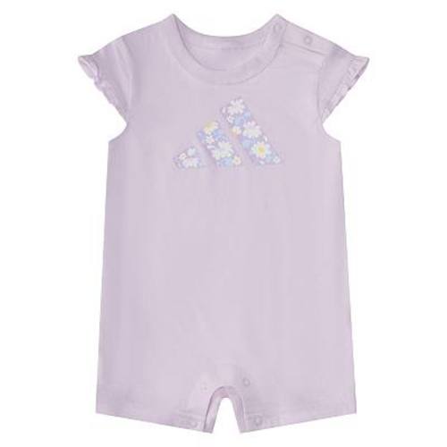 Baby Girl adidas Short Sleeve Graphic Romper