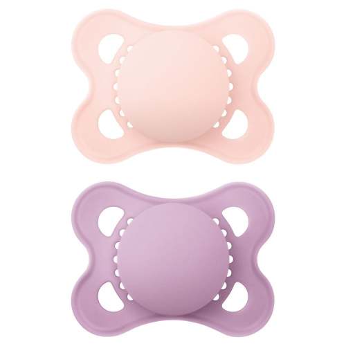 Colours of Nature Silicone Soother 2-6m Pink ( 118S ) 2pcs