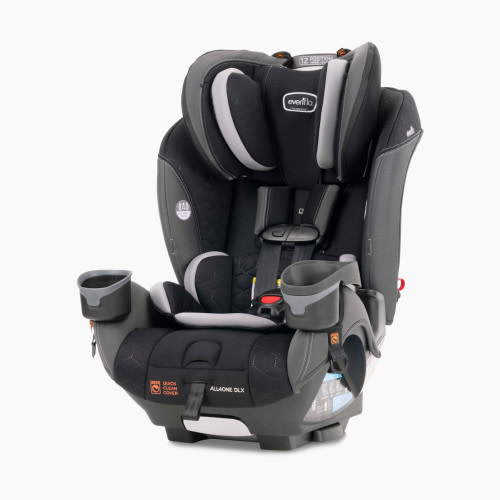 Evenflo EveryFit/All4One 3-in-1 Convertible Car Seat w/Quick Clean Cover - Kingsley Black