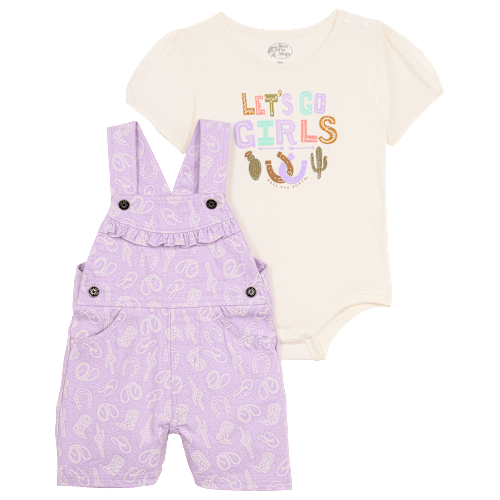 Bass Pro Shops Overalls and Short-Sleeve Bodysuit Set for Babies | Cabela's