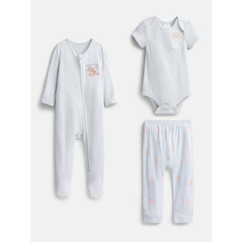 Disney Baby Wishes + Dreams Classics Sleep and Play Set, 3-Piece, Sizes Newborn-6/9M