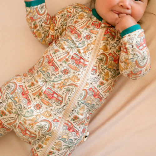 Firehouse Friends Romper – Little Fins