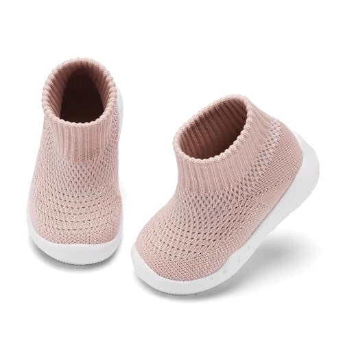 Engtoy Baby Shoes & Socks - Non-Slip Breathable Slippers with Soft Rubber Sole - Baby Boys & Girls Slip On Sneakers