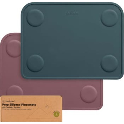 2-Pack Prep Silicone Placemats