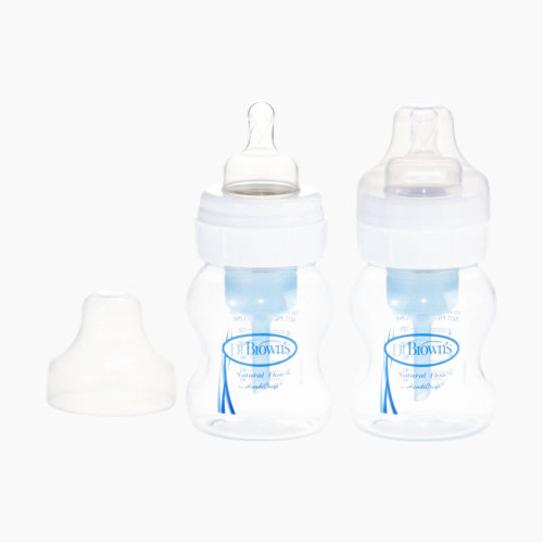 Dr. Brown's Natural Flow Wide Neck Bottles - 4 oz, 2