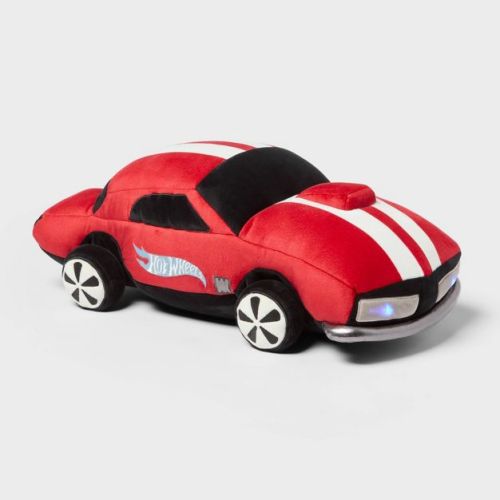 Hot Wheels by Pillowfort Hot Wheels Classic Light up Car Kids' Novelty Cuddle Plush Pillow Red - Hot Wheels by Pillowfort™
