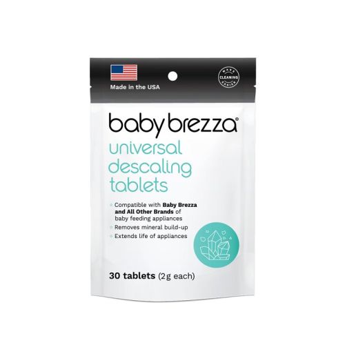 Baby Brezza Universal Descaling Tablets - 30ct: Prevents Lime Scale, Removes Residue, Citrus Scent