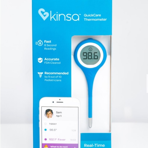 Kinsa QuickCare Smart Digital Thermometer for All Ages