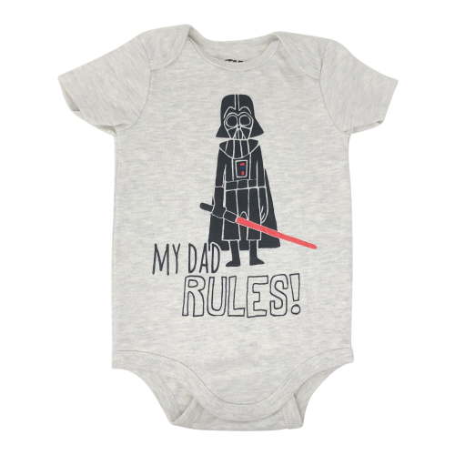 Star Wars Father's Day Infant Baby Boys Bodysuit Newborn to Infant