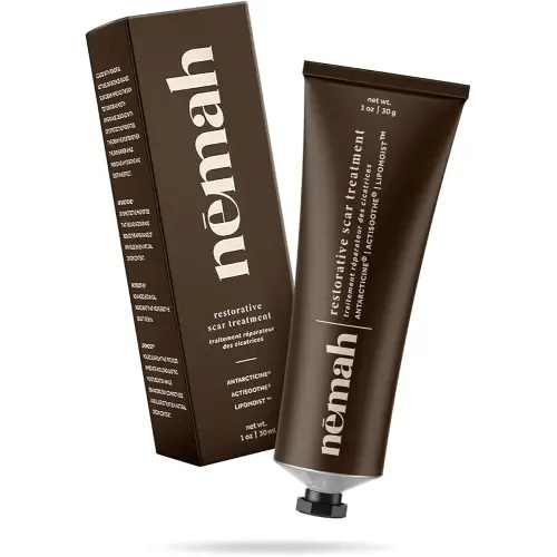Nemah - Restorative Scar Treatment for C Section Recovery - C Section Scar Treatment for Postpartum - Reduces the Appearance of Scars from Acne - Vegan & Cruelty-Free - 1 oz.