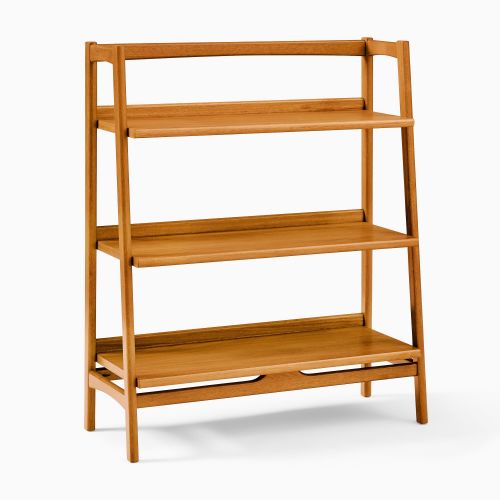 Mid-Century Low Bookshelf (36")
