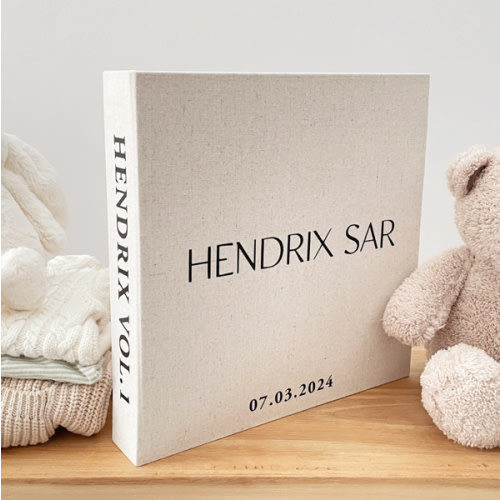 Baby Book Photo Album - Minimalistic