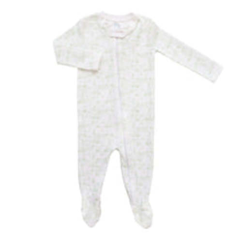 Fairway Toile | Footie (Green) – Baby Dunn
