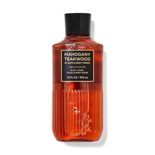 Mahogany Teakwood 3-in-1 Hair, Face & Body Wash - Mens | Bath & Body Works