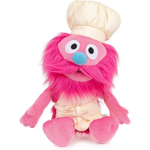 GUND Sesame Street Official Gonger Muppet Plush, Premium Plush Toy for Ages 1 & Up, Pink/Beige, 10”