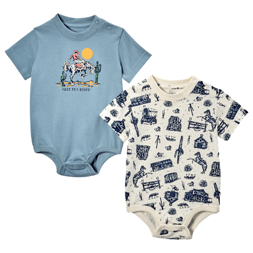 Bass Pro Shops Western Bodysuits 2-Piece Set for Babies | Bass Pro Shops