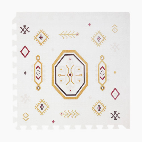 Toddlekind Haven Foam Play Mat | Amira Collection - Golden Clay, 4X6