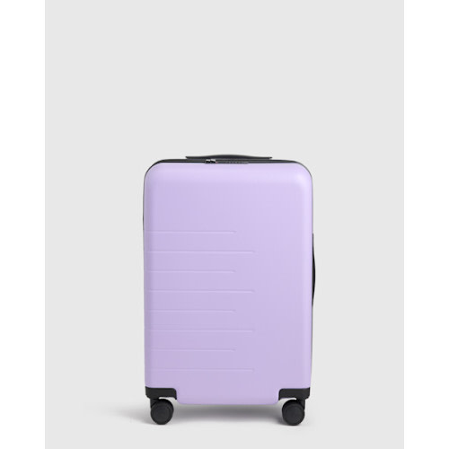 Expandable Carry-On Suitcase in Lavender