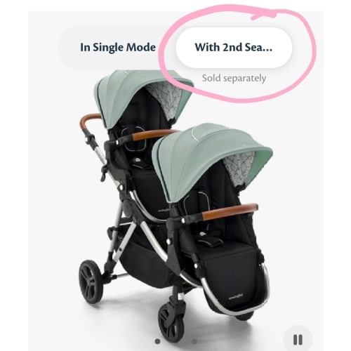 Mockingbird Single-to-Double Stroller 2.0