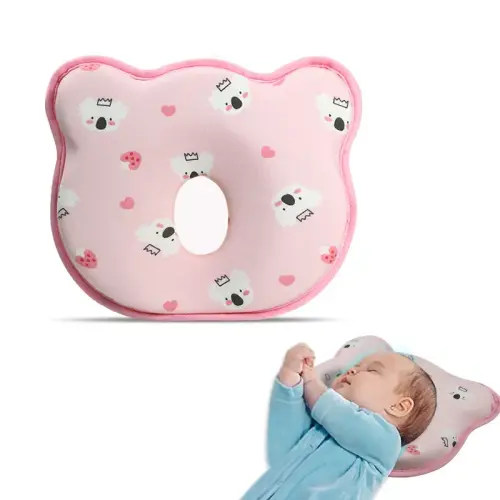 Breathable Soft Memory Foam Baby Pillow - Portable Neck Support - TikTok Shop