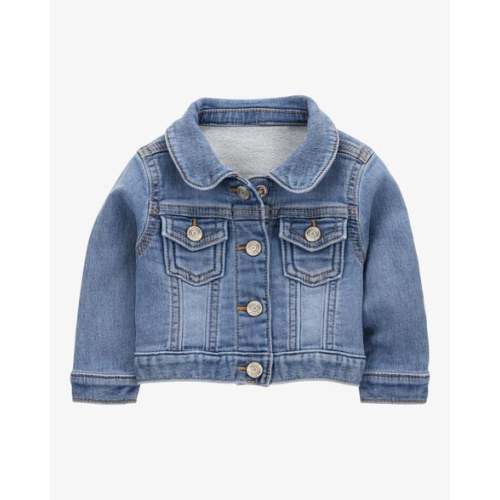 Baby Neutral Denim Jacket - Medium Wash - OshKosh | Carter's