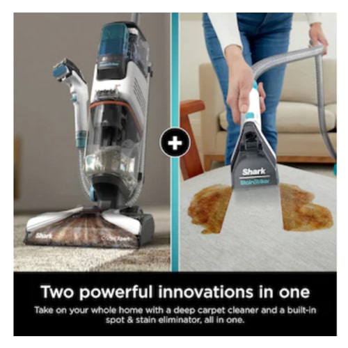 Shark CarpetXpert with Stainstriker Made For Pet Hair Carpet Cleaner EX201 at Lowes.com