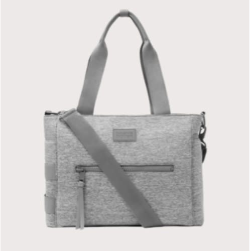 Wade Diaper Tote in Heather grey