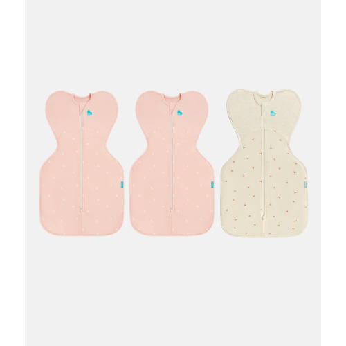 Swaddle Up Starter Bundle | 1.5 TOG | Blush Twigs 2 | Oatmeal Twigs