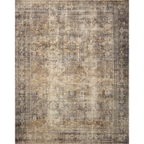 Amber Lewis x Loloi Morgan Sunset / Ink Area Rug feat. CloudPile & Reviews | Wayfair