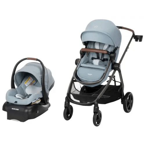 Maxi-Cosi Zelia 2 Luxe 5-in-1 Modular Travel System in New Hope Grey