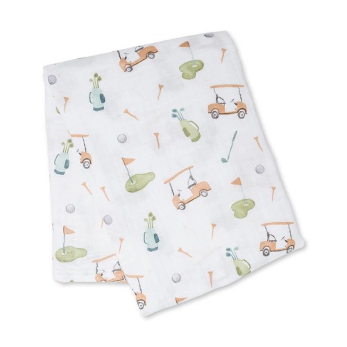 Classic Muslin Swaddle - Golf
